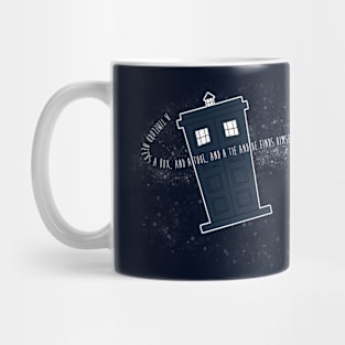 A Timelord Needs a Box Mug